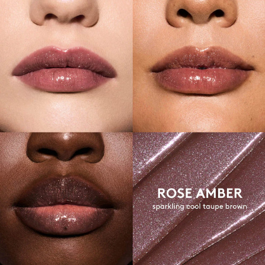 Gloss Bomb Universal Lip Luminizer, Rose Amber, 0.30 oz, New