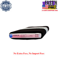 Pellon SF101 Shape-Flex Fusible Interfacing Black 20" x 10 Yards Cotton Bolt NEW