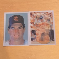 Sportflics 1984 Baseball Series 1 Card Lot (2) #51 Tri-Stars #3 Steve Sax