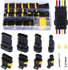 352pcs Waterproof Electrical Connector Terminals Automotive Wire Plug 1/2/3/4pin