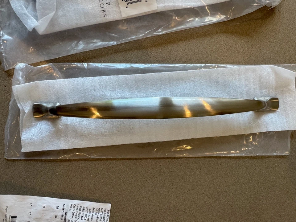 NEW Top Knobs TK867BSN Brushed Satin Nickel 8 13/16 In. Bought Too Many 4 Avail - Image 2 of 4