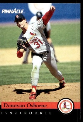 1992 Pinnacle Rookies Donovan Osborne St. Louis Cardinals #20