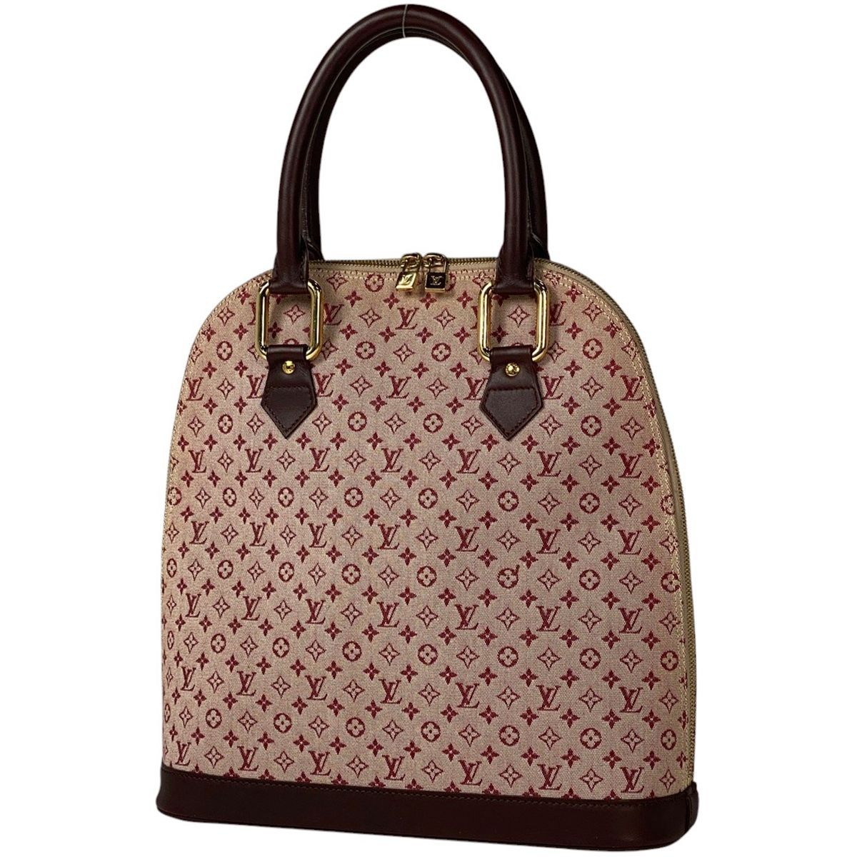 Louis Vuitton Alma Mini Tote Bag Monogram Cerise Pink Stock Clearance