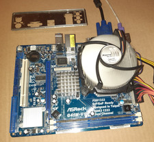 Asrock G41M VS3 Motherboard Pentium E2160 CPU@1.80 GHz, Heatsink, Fan, I/O Plate