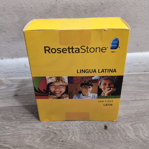 Rosetta Stone Lingua Latina Latin Level 1-3 Language HOMESCHOOL Audio Sealed - Picture 1 of 7