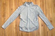 Champion Duo Dry Gray Heather Full Zip Jacket - Size S