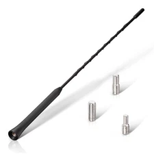 Eightwood Universal Vehicle Antenna Replacement 16 inch, AM FM Roof Mount Car...