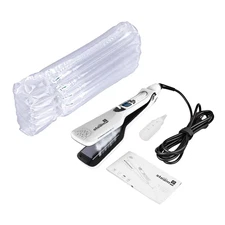 Professional Hair Straightener Heating Hot Hair Combs Dual Voltage Titanium Curl