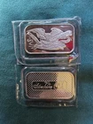 SilverTowne Heritage Eagle 1 Ounce .999 Fine Pure Silver Bar Ingot Bullion
