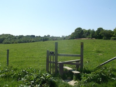 Photo A2 Stile near Poppinghole Road John's Cross This stile is on a foo c2013