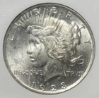 1923 NGC MS63 Peace Silver Dollar