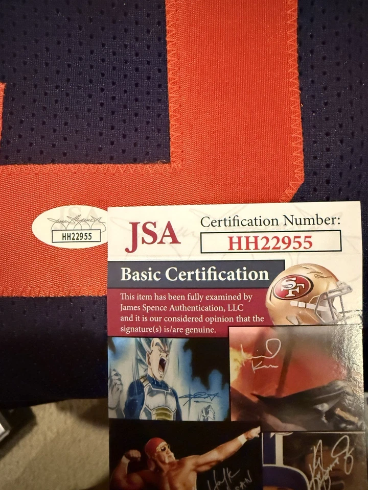 Khalil Mack Chicago Bears  signed autographed custom Jersey size XL JSA COA - Image 4 of 4