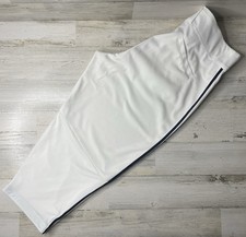 Nike Vapor Select Baseball Pants White Navy Piping BQ9021-107 Men  s Size: L NWT 