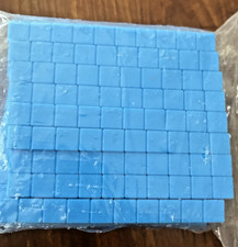 50 Base Ten Rods Math Manipulatives Counting Blocks Blue