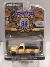 Greenlight 1987 CHEVROLET M1008 CUCV - 1:64 Battalion 64 Series 1