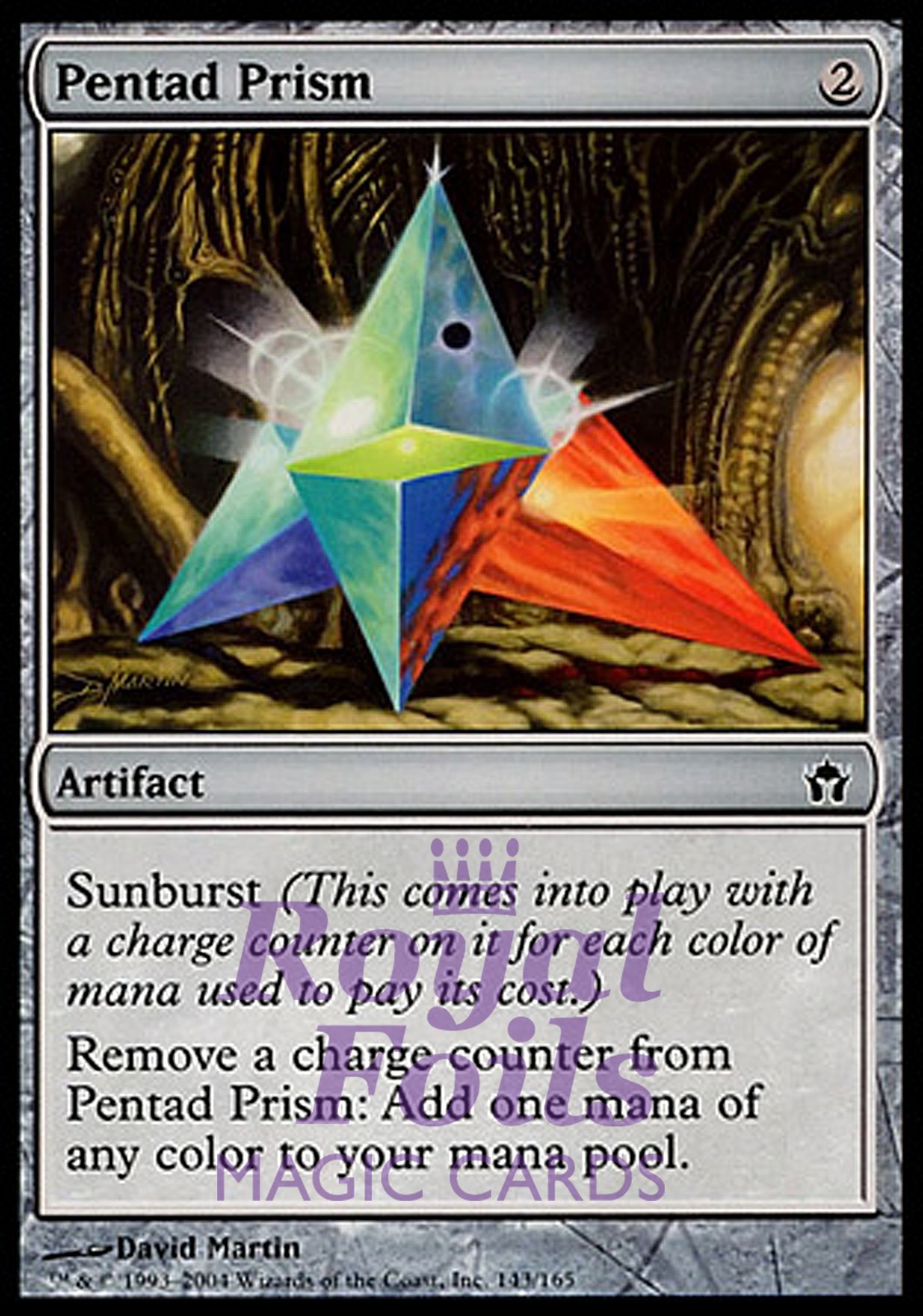Pentad Prism 1x FOIL 5DN MTG Fifth Dawn Common MINT artifact