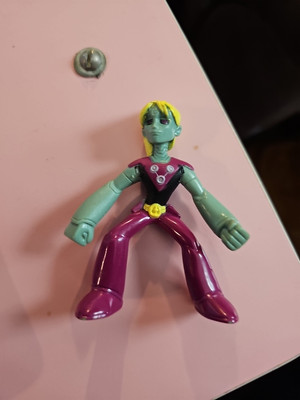 2007 McDonalds Toy DC Comics Legion of Super Heroes Brainiac 5 Action Figure