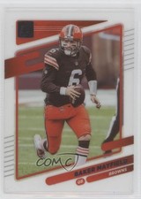 2021 Panini Clearly Donruss Baker Mayfield #11 0y0n