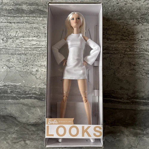 Barbie Signature Looks Tall  Doll - Model 6 Made To Move Mint In Box Mattel