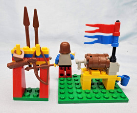 LEGO Castle: Knight's Challenge 1584 100% complete except for 2 feathers