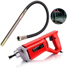 1550W Kraftvoll 5500U/min Handr&uuml;ttler Elektrisch Betonr&uuml;ttler R&uuml;ttelflasche DE