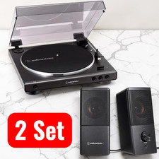 Audio-Technica AT-LP60X GM Turntable AT-SP95 Speakers Vinyl Starter Set Japan