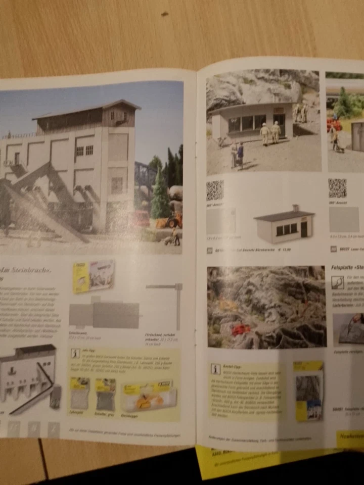 Noch Modellbau Landscaping Model Railway Accessories Catalogue G/0/H0/TT/Z 2013/16/17 - Image 2 of 4