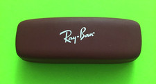Ray Ban Womens Maroon Sunglasses Eyeglasses Clamshell Hard Case