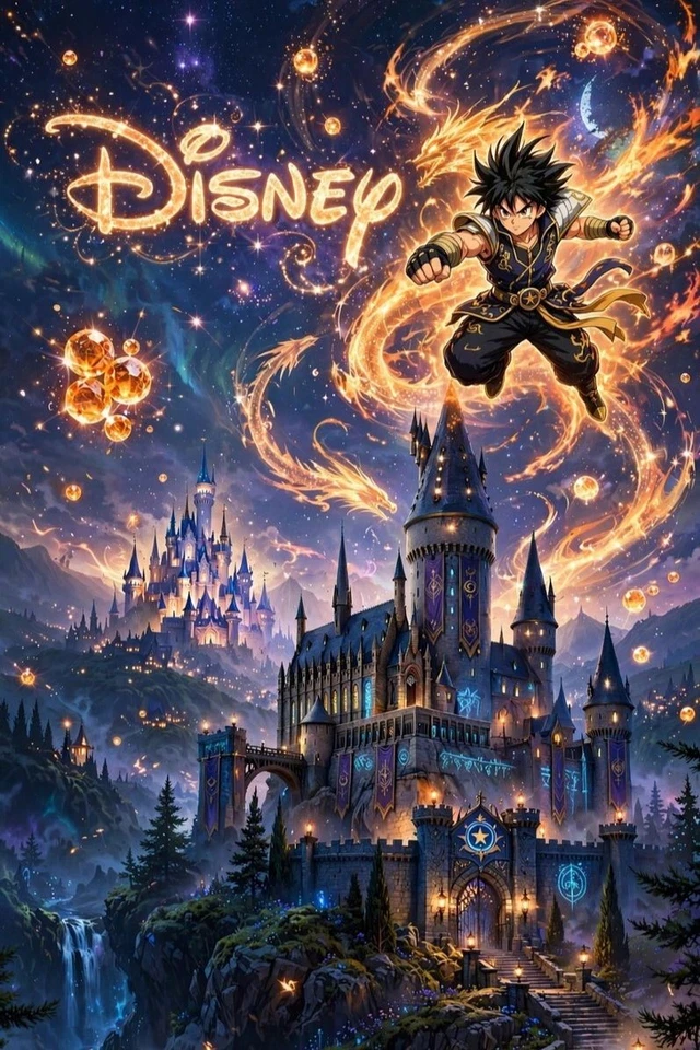 DISNEY HARRY POTTER DRAGON BALL Z