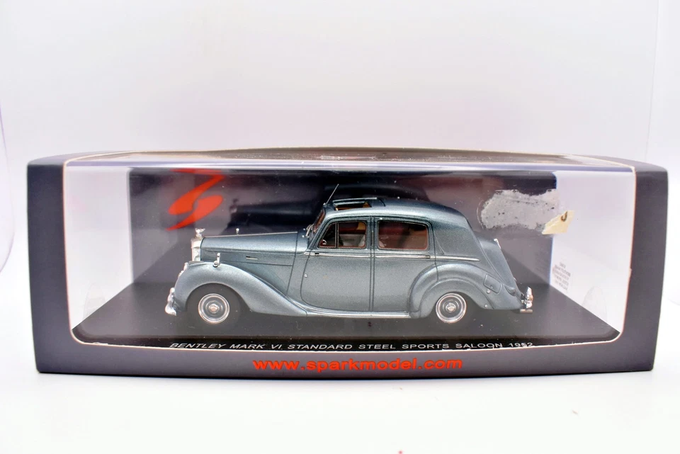 Modellino auto epoca 1:43 Bentley mark VI spark modellismo statico collezione - Immagine 2 di 4