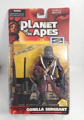 Planet of the Apes Gorilla Sergeant Action Figure NEW Hasbro 1999Special Edition