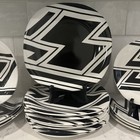 Vintage Fitz & Floyd 16 Piece Optik Dinner Set - Made in Japan for Pier 1 — photo 4