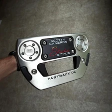 Titleist Scotty Cameron Studio Style Fastback OC Putter 34 Inches RH Exc Cond