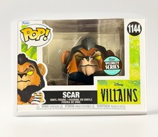 Funko Pop! Vinilo: Villanos Disney - Cicatriz (Serie Especial) #1144