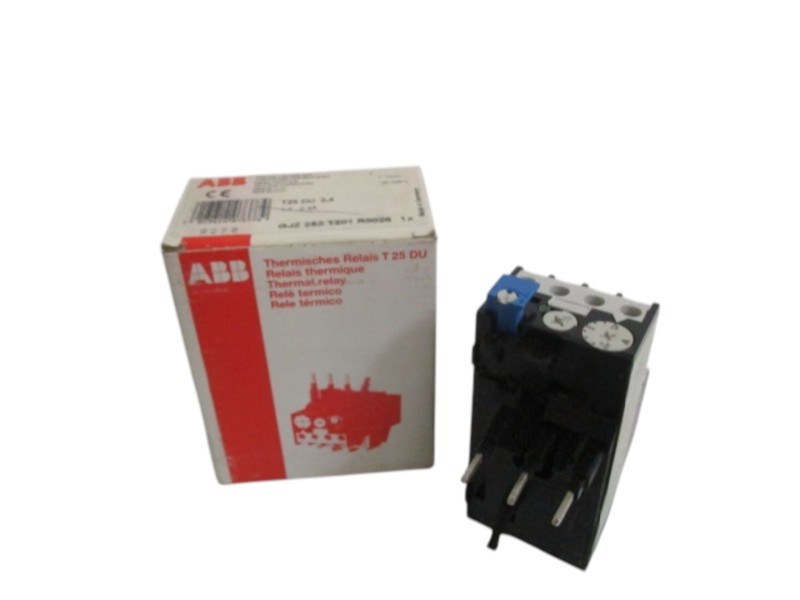 ABB T25DU2.4 GJZ2521201R0028 THERMAL OVERLOAD RELAY 1.7-2.4A NSMP