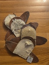 Bona Allen D-69 Leather Girth Ring Covers X 4 - New But See Pictures