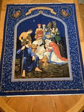 2 O'Holy Night Cranston Fabric Panel Nativity Christmas Sewing New