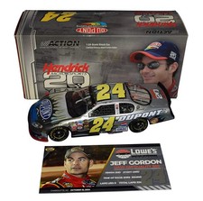 Autographed 2004 Jeff Gordon 24 DuPont HMS 20th Anniversary - Charlotte 2nd Pla