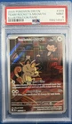 Team Rocket's Meowth 203/182 Destined Rivals PSA Graded 9 English Pokemon TCG