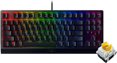 Razer BlackWidow V3 TKL JP Green Switch Wired Mechanical Keyboard Used