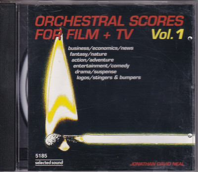 -1649- Orchestral Scores For Film + TV - Vol. 1 - CD - near mint