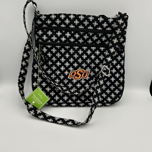 NWT OKLAHOMA STATE OSU Triple Zip Hipster Purse Vera Bradley College Purse - Picture 1 of 9