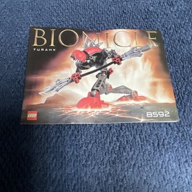 LEGO Bionicle 8592 Rahkshi Turahk 100% Complete W/Instructions Good Shape