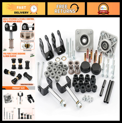 Deluxe Golf Cart Front End Repair Kit for Club Car Precedent 2004-Up - Easy Inst