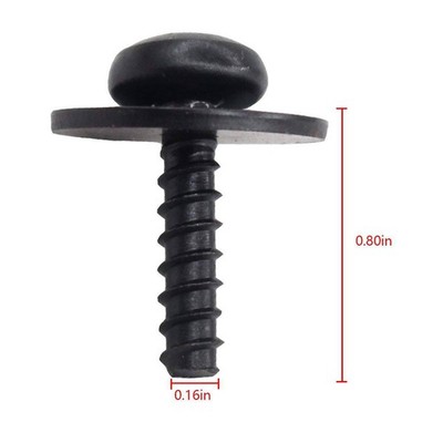 FIT HYUNDAI ENGINE UNDER TRAY SPLASH GUARD TORX SCREW WITH WASHER
