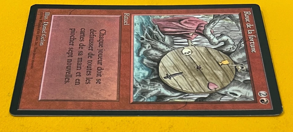 MTG WHEEL OF FORTUNE (French) Revised FBB (OldManMTG 010-907) - Image 4 of 4