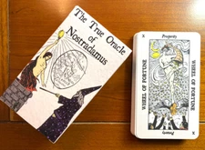 RARE The True Oracle of Nostradamus TAROT deck cards w/guidebook TRAVIS McHENRY