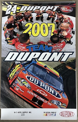 1998-2024 Jeff Gordon NASCAR Calendar 14" x 22" DuPont Axalta Perform Coatings - Picture 11 of 202