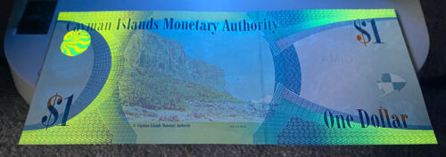 Cayman Islands, $1, 2010, P-38, QEII, D/3 UNC - Picture 3 of 3