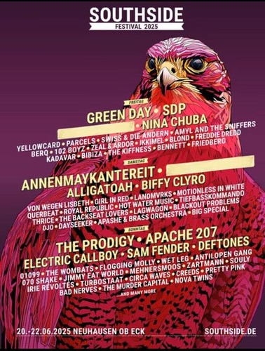 Southside 2025 trailer park plus festival pass